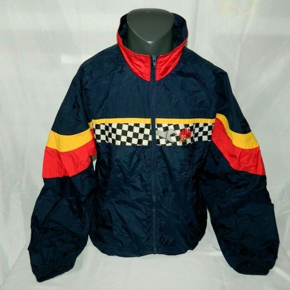 Vintage MAC TOOLS Racing Windbreaker Jacket Medium - Picture 2 of 7